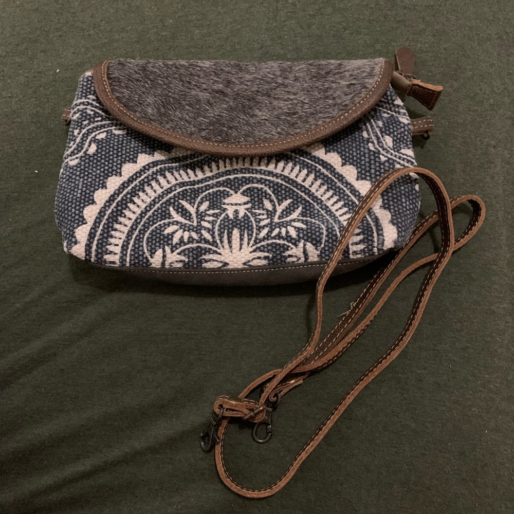 NWOT Myra Bag Small Fur Crossbody 🐮